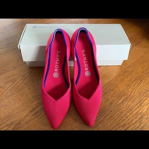 Rothy’s The Point Hot Pink size 9